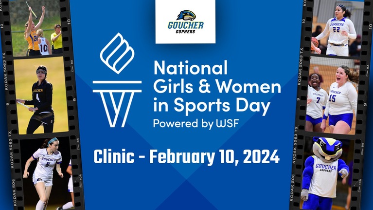 Goucher Hosting National Girls and Women in Sport Day Clinic February 10