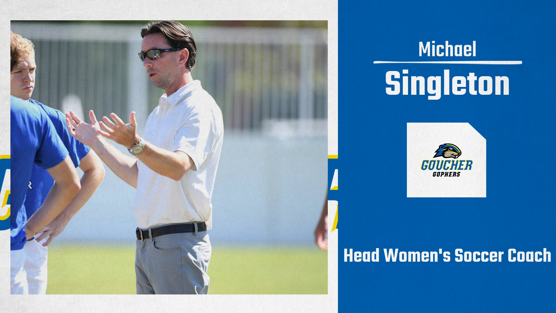 Goucher Taps W&L's Michael Singleton as Women's Soccer Head Coach